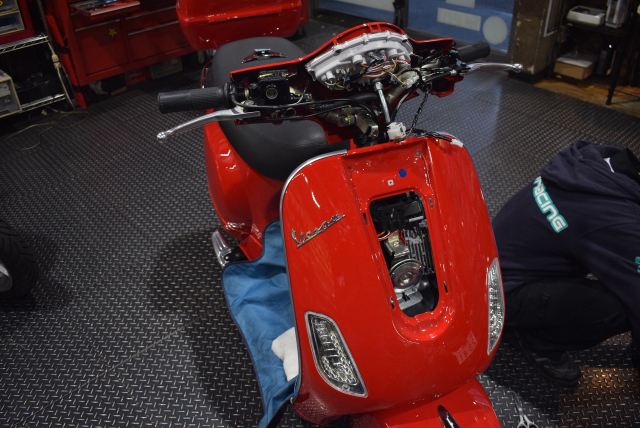 ベスパ スプリント/プリマベーラ用 LEDウインカー 前後4個セット 未