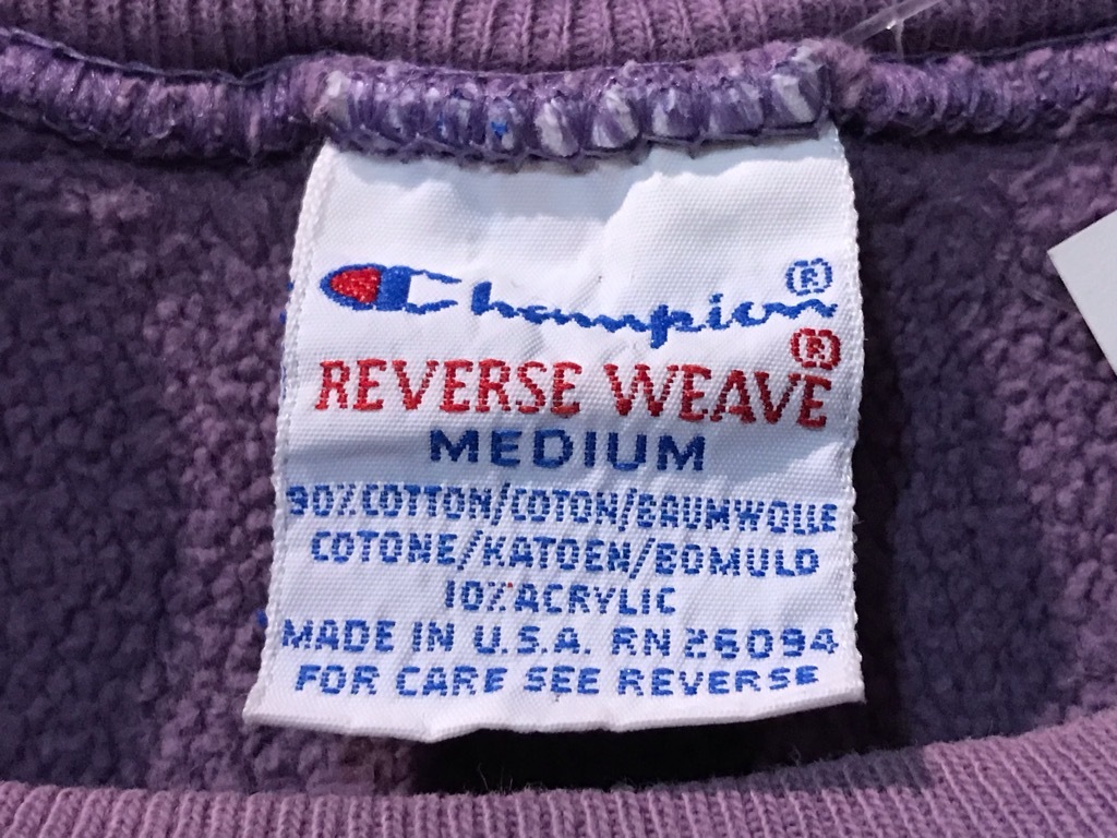 マグネッツ神戸店2/2(土)Superior入荷! #4 Champion Reverse Weave!!!_c0078587_16365152.jpg