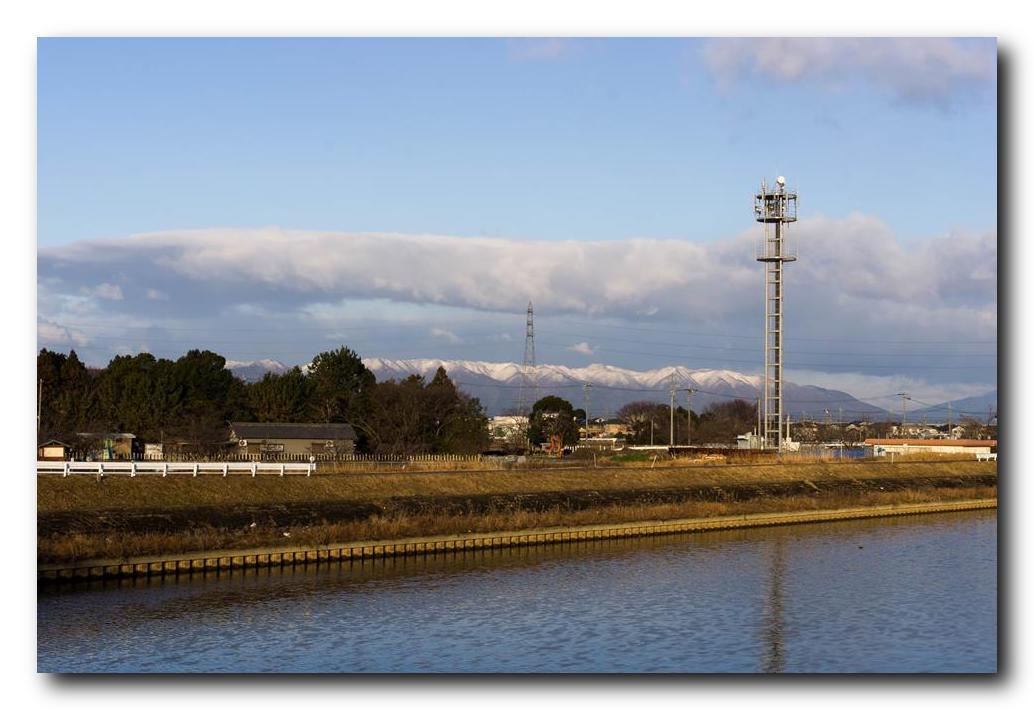 養老山系冠雪。_f0222919_20164529.jpg