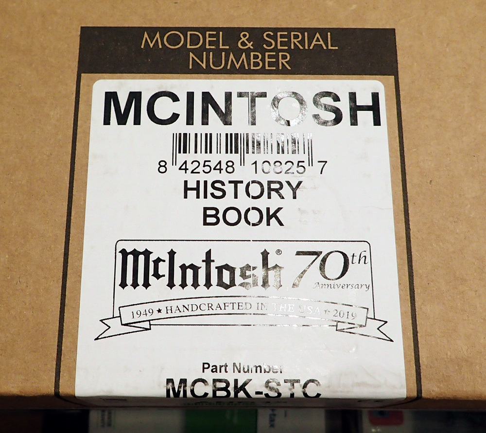Mcintosh ７０th　Anniversary モデル　本日入荷しました。_b0262449_16582586.jpg