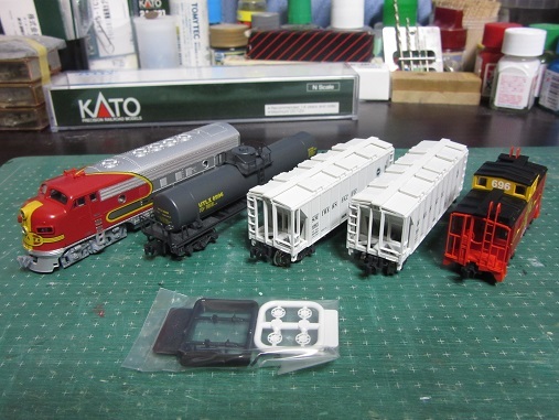KATO F7 Freight Train set AT&SF KATO F7 Freight Train set AT&SF