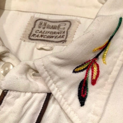 HBarC CALIFORNIARANCHWEAR カリフォルニアランチウェア H Bar C カリフォルニア ランチウェア ウエスタンシャツ 60s