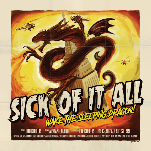 SICK OF IT ALL/Wake the Sleeping Dragon!_d0134311_17131169.jpg