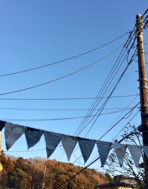 やっぱりラピス染めっていいな♪と気が付いた夕暮れ 笑_d0108933_16543034.jpg