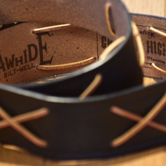 The GROOVIN HIGH X RAWHIDE Wild One Marlon Brand Vintage Style Belt A205_c0187684_21533893.jpg