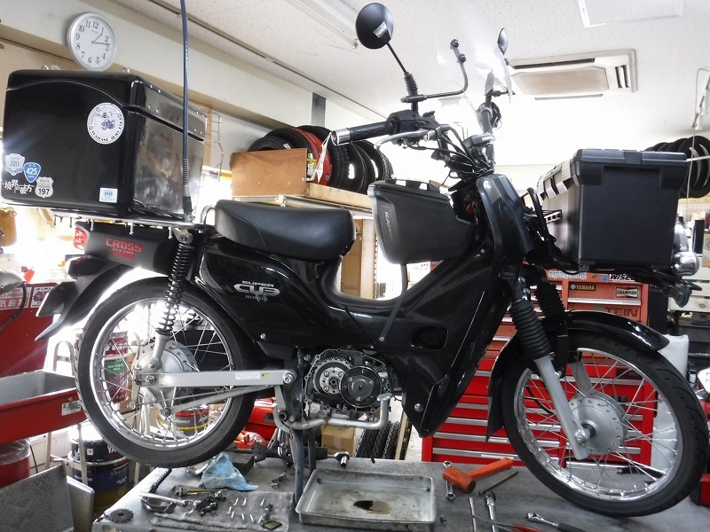 Ja10 クロスカブ シフト不良修理 モーターヘッド サイクルショップ