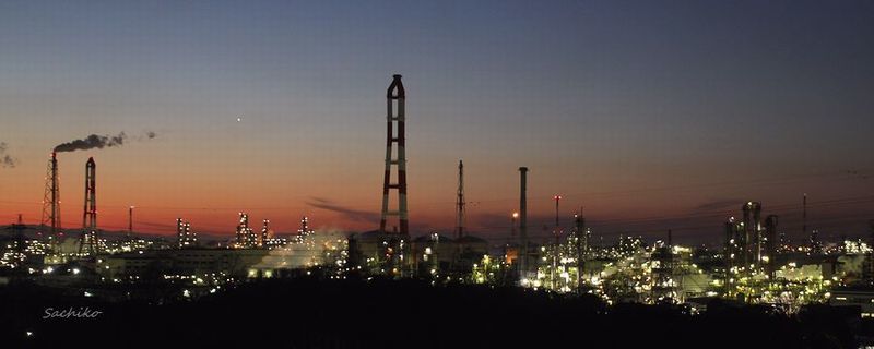京葉工業地帯の夜景 My Photo Life 京葉工業地帯の夜景 My Photo Life