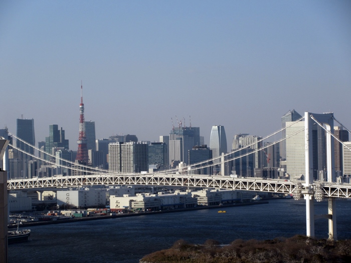 【グランドニッコー東京台場】レインボーブリッジ側スーペリアツイン_b0009849_1795640.jpg