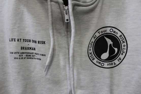 RISK × BRAHMAN コラボZIP PARKA 発売!_e0293755_13530016.jpg