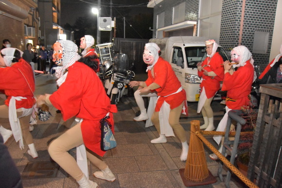 祇園のお化け、ひょっとこ踊り_f0347663_12215816.jpg