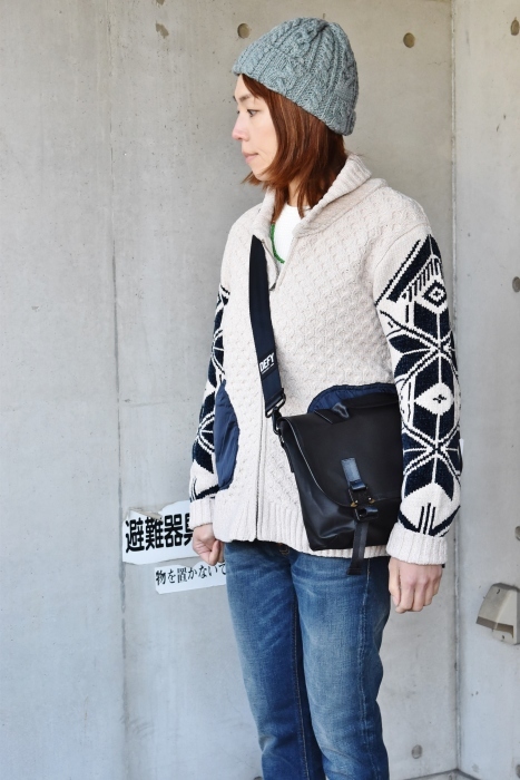 梅春に・・・(^^♪ KNIT ZIP BLOUSON!♪!_d0152280_17452817.jpg