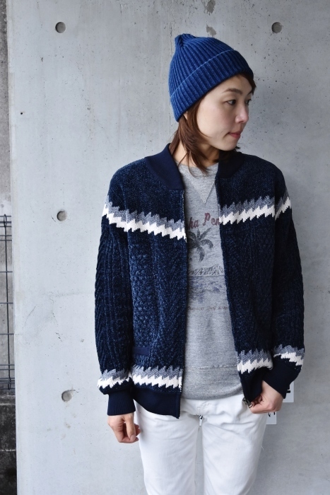 梅春に・・・(^^♪ KNIT ZIP BLOUSON!♪!_d0152280_17504518.jpg