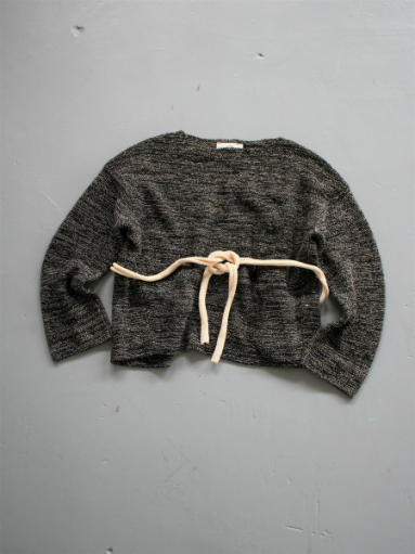 unfil　french linen honeycomb-knit sweater_b0139281_1251641.jpg