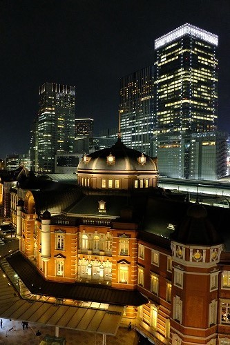 東京駅夜景_b0119493_18565628.jpg