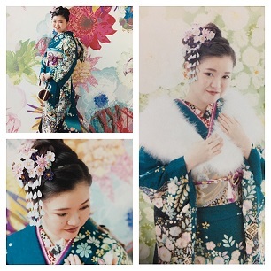 「一重の花かんざしアレンジ」Yさん_c0122475_12432588.jpg