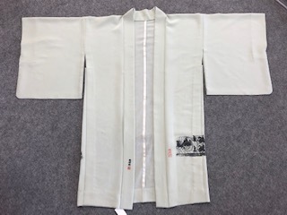 西浦寿碩先生の作品が羽織に!_f0198285_14584380.jpg