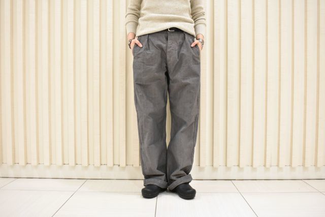 ARMEN::HERRINGBONE ONE TUCK PANTS_c0102137_00042479.jpg