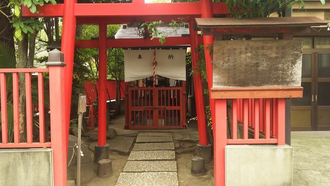 ネットを何とか面白く；歴史ネタ（三囲神社鳥居、安達ケ原黒塚、喜多院の禁忌、本所の夫婦石結論、日本堤と合力稲荷、日清戦争凱旋靖国神社仮設鳥居写真）2019/1/29-2/5twitterまとめ_b0116271_17391376.jpg