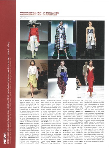 Zoom on fashion trends s/s 2020 - AW2020.21 に掲載されました。_a0138976_14333541.jpg
