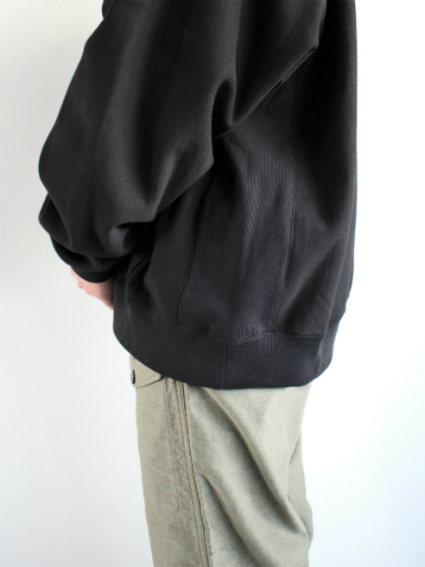 unfil　cotton-terry zip up hoodie / black_b0139281_1336793.jpg