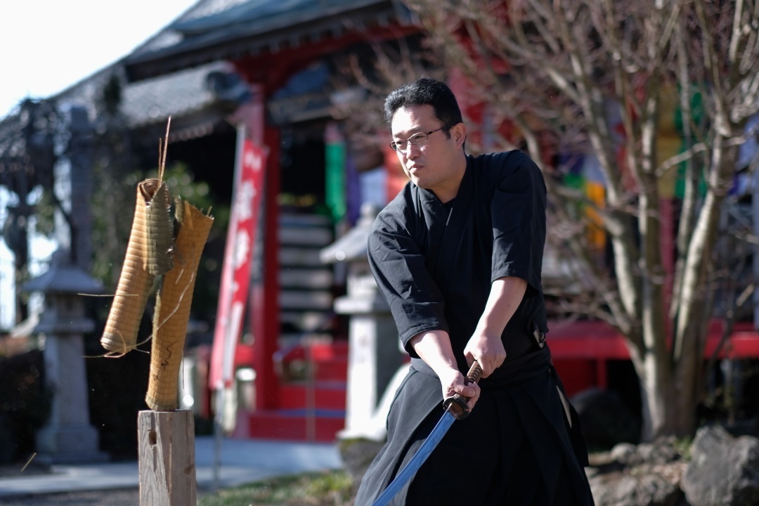 聖剣「和田平助正勝」関口流抜刀術鎮魂演武 ⑤  水戸市中根寺　２０１９・０２・０３_e0143883_17262239.jpg