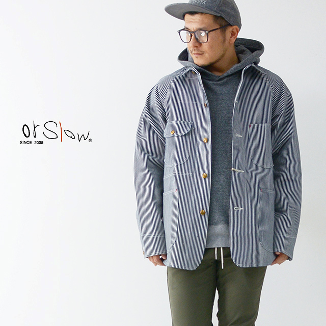 orslow [オアスロウ] 50\'S DENIM COVERALL [03-6140-180] カバーオールデニムジャケット / ジージャン　MEN\'S_f0051306_16093817.jpg