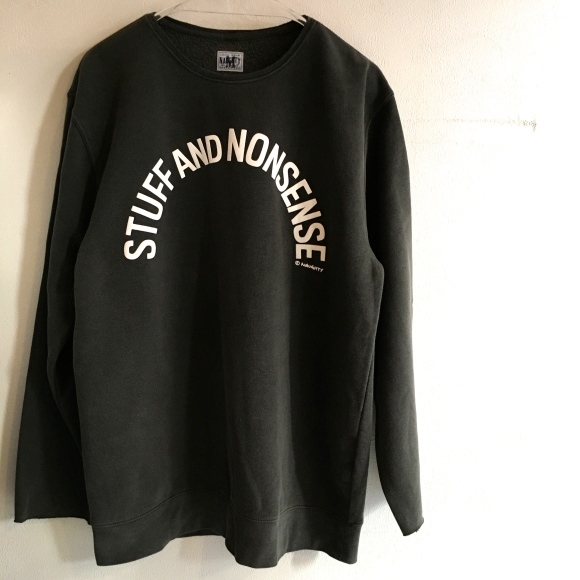 STUFF AND NONSENSE GRUNGE SWEAT!!_f0211808_14510651.jpg