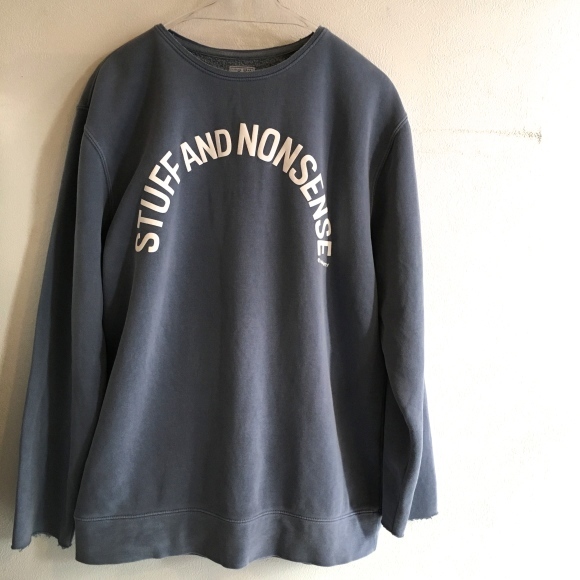 STUFF AND NONSENSE GRUNGE SWEAT!!_f0211808_14521769.jpg