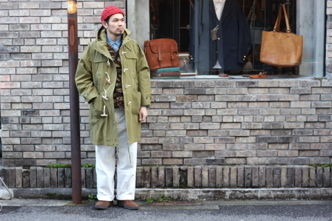 「norbit」 着回しの良い \"DUFFEL MOD\'S COAT\" ご紹介_f0191324_08071864.jpg