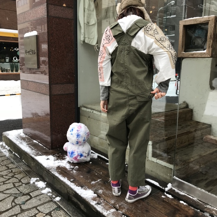 KAPITAL キャピタル エプロン オーバーオール サイズ1 楽天市場】kapital（キャピタル）カンフーオーバーオールサイズ：S