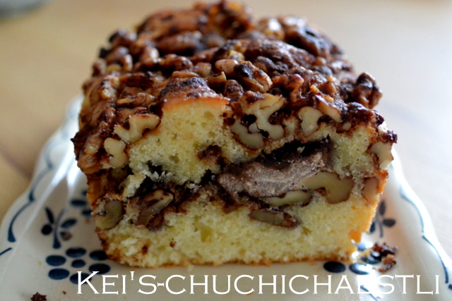 ゴマのハルヴァを入れたクルミのケーキ Kei S Chuchichaestli ゴマのハルヴァを入れたクルミのケーキ Kei S Chuchichaestli