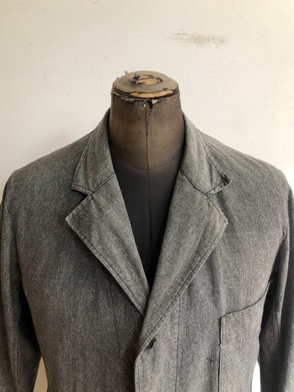 40's Solt&Pepper Chanbray Artier Work Coat! : DIGUPPER BLOG 40's Solt&Pepper Chanbray Artier Work Coat! : DIGUPPER BLOG
