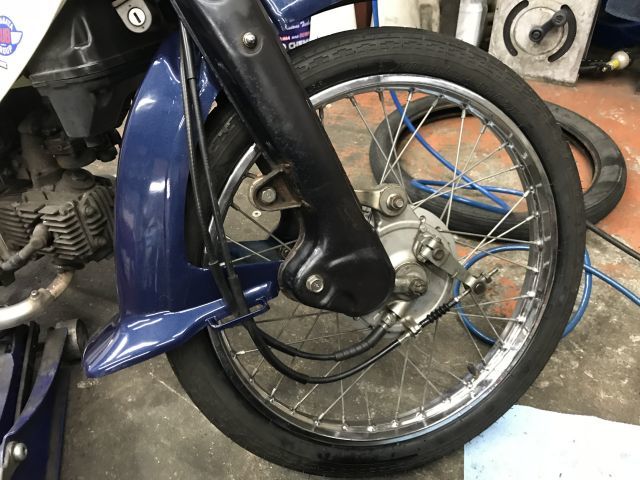 250TR セルモーター修理!ブラシ交換!_a0164918_19311279.jpg