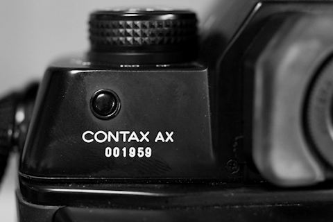 銀塩一眼レフ・クラッシックス（20）CONTAX AX : 【匠のデジタル工房 