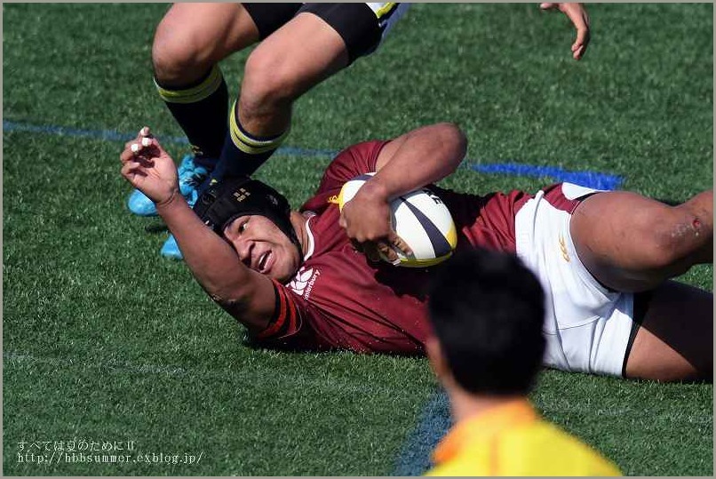 RUGBY 東京都新人大会　國學院久我山対目黒学院_e0288838_19061905.jpg