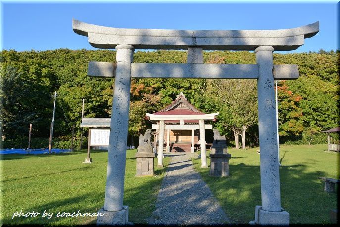 宗谷厳島神社　狛犬　稚内市_a0315942_20571567.jpg