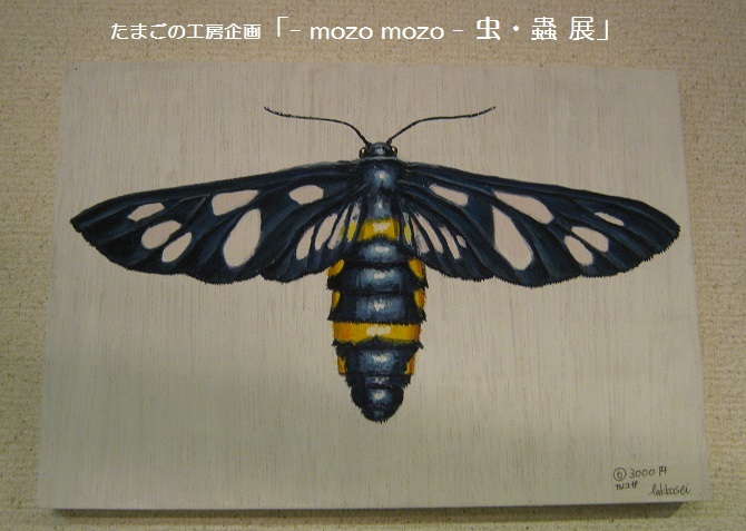 たまごの工房企画 「 -mozo mozo- 虫・蟲 展 」 その4_e0134502_13591158.jpg