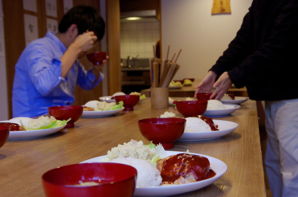 居酒屋風ハンバーグ定食_d0180425_15093545.jpg