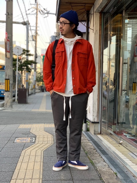 <<CRAGGY JACKET>>ORANGE～NORI～_c0167336_22315245.jpg