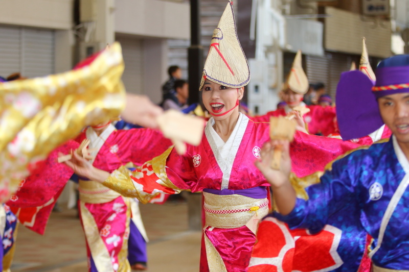 今治よさこい祭り 商店街ストリート(二度目) 十人十彩 その1_a0077663_14583925.jpg