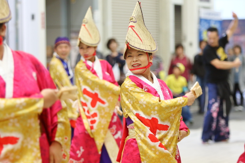 今治よさこい祭り 商店街ストリート(二度目) 十人十彩 その5_a0077663_15054692.jpg