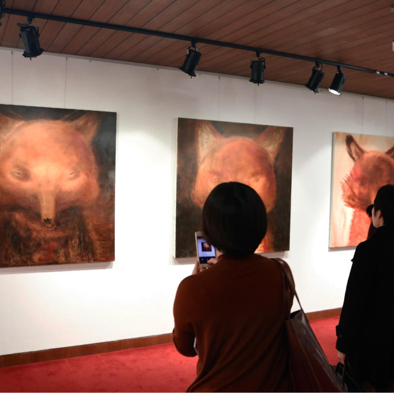 ヴァーツラフ・シュライフ絵画展「東京で解き放たれて」_c0060143_20532085.jpg