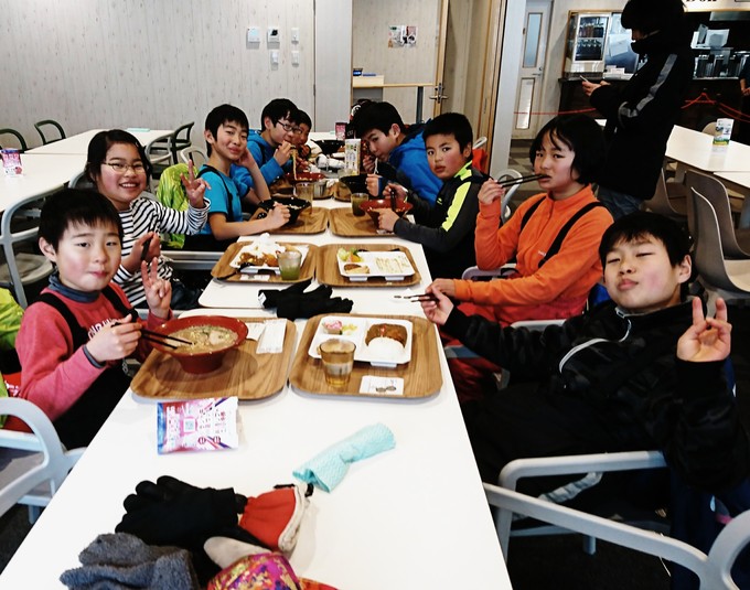 視界が悪いのでしっかりとスキー講習…峰山高原スキー場_d0265607_16555713.jpg