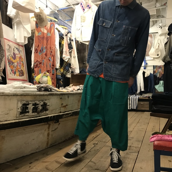 高価値 コーマバーバリーラスタシモキタサルエルパンツ : SAPPORO STAFF パンツ