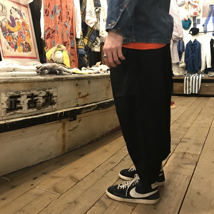 コーマバーバリーラスタシモキタサルエルパンツ : SAPPORO STAFF