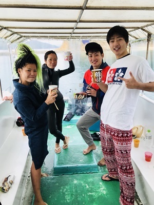 「インターバル中も海に入りっぱなし～！」_b0033573_19594363.jpg