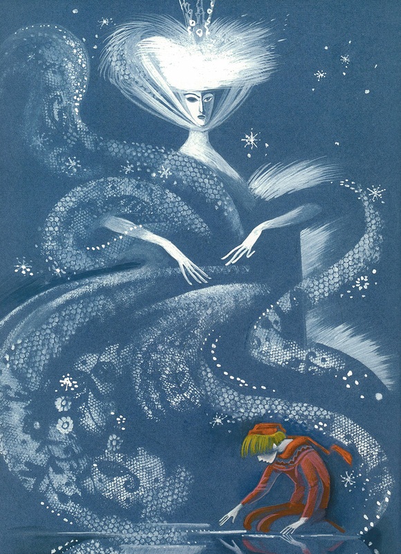 Nika Goltz画の雪の女王 : Books