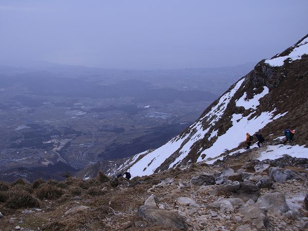 早くも雪融けの伊吹山　SOTA＃JA/SI-001_f0073587_12025149.jpg