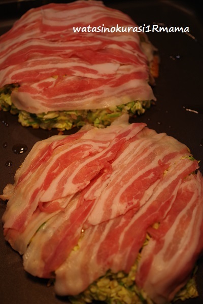 うちのお好み焼き♪_c0365711_19062664.jpg