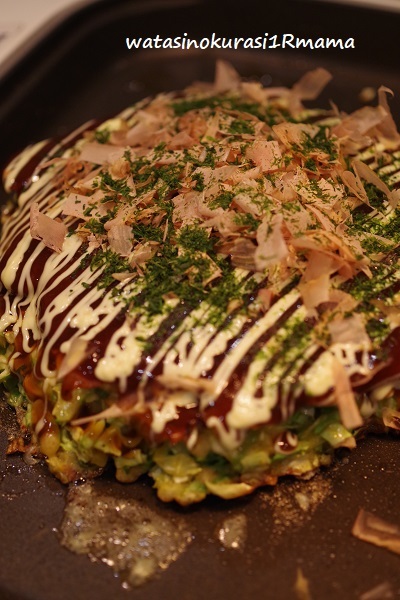 うちのお好み焼き♪_c0365711_19062694.jpg